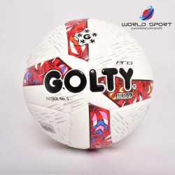 Balón Fútbol Golty Pro Dualtech Ii No 5-blanco rojo