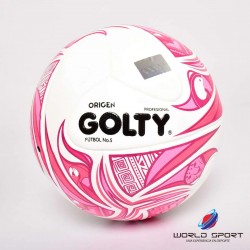 Balón de Fútbol prof laminado Golty origen rosa no 5